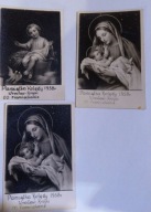 Kolekcja zdjęć religijnych Jezus dewocjonalia PRL 1944, 1958, 1959 itd