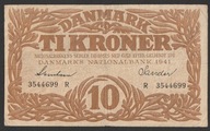 Dania 10 koron 1941 - R