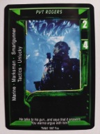 Pvt Rogers ALIENS PREDATOR CCG