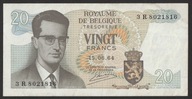 Belgia 20 franków 1964 - Baldwin - 3R