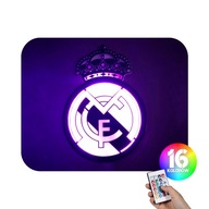 REAL MADRYT LED DEKORACJA ŚCIENNA PREZENT DLA NIEGO DO POKOJU GARAŻU BIURA