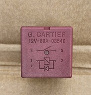 PRZEKAŹNIK G. CARTIER 12V-60A-03540 7700844682A RENAULT DACIA