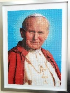 Papież Jan Paweł II -Haft Diamentowy