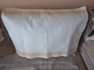Lniana gruba ścierka ( ręcznik ) z PRL z metką - 50cmx70cm !!