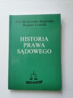 Historia Prawa Sądowego E Borkowska Bagieńska