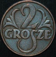 2 grosze 1931 - ładny egzemplarz