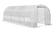 TUNEL OGRODOWY FOLIOWY SZKLARNIA 6x3m FOLIA UV-4 PREMIUM NAMIOT 18m2