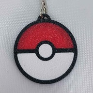 Brelok pokeball 3cm z anime Pokemon druk 3D