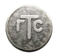 Żeton telefoniczny z Kaliningradu w Rosji. lata 90-te ubiegłego wieku