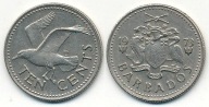 Barbados 10 Cents - 1973r ... Monety
