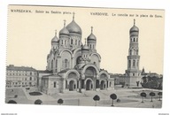 WARSZAWA ok.1910r. Sobór Cerkiew Plac Saski L294