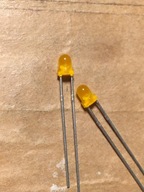 Dioda LED pomarańczowa, średnica 3 mm