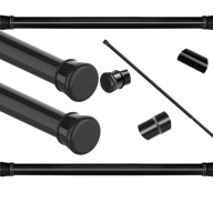 DRĄŻEK PRYSZNICOWY TELESKOP ROZPOROWY DO ZASŁONY BEZ WIERCENIA 110-200CM