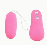 Jajeczko wibrujące z pilotem – dyskretny masażer dla kobiet! różowy