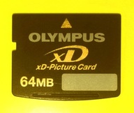 xD - Picture Card 64 MB >> O L Y M P U S >> Made in KOREA