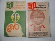 500 Zagadek chemicznych + 500 Zagadek lotniczych, ZESTAW, Wern, Dost.,Zwier