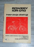 Rowery IOR-010 FSM - instrukcja obsługi.