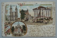 Legnica, Liegnitz, 3 widoki 1900