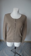 SWETER damski 100% kaszmir kaszmirowy S/M