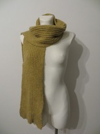 Szalik zimowy brązowy 200x20 cm unisex