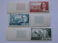 Francja - znani ludzie - Mi. 1696-98 + pustopola **
