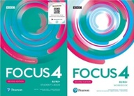 Focus 4. Second edition. podręcznik + ćwiczenia KOMPLET WYD. PEARSON
