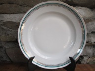 DUŻY Porcelanowy Talerz /Patera do Ciasta _ĆMIELÓW PRL