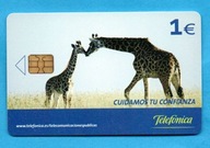 HISPANIA chipowa karta tel. FAUNA