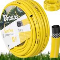 WĄŻ OGRODOWY ZBROJONY 50M DO PODLEWANIA ROŚLIN TRAWY OGRODU POLA