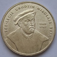 Polska 2 złote 2005 - Mikołaj Rej - stan 1/2