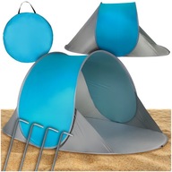 NAMIOT PLAŻOWY SAMOROZKŁADAJĄCY PARAWAN OGRODOWY NA PLAŻĘ DUŻY + POKROWIEC