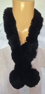 Etola futro naturalne,królik,kołnierz, szal 74cm