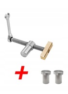 Imak regulowany, ścisk poziomy z imakami stolarskimi, zestaw 20 mm