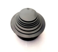 Redukcja wielostopniowa z rury 63-100 na 110 mm BRĄZOWA