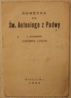 NOWENNA DO Św. Antoniego z Padwy WARSZAWA 1934