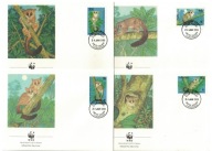 7-FDC39-Rep.Kongo, WWF -Krokodyle,1987r