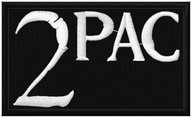 Termo Naszywka 2Pac Twopac Hip Hop Haftowana Naprasowanka