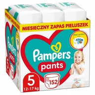 Pieluchomajtki Pampers Pants Rozmiar 5 152 szt.
