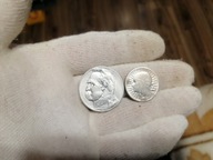 Lot 2 zł 1933r + 5 zł 1934r Józef P. Ag srebro