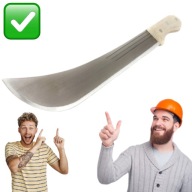 MACZETA HARTOWANA OGRODOWA NÓŻ KARCZOWNIK 56cm PRECYZYJNA DO CIĘCIA RĄBANIA