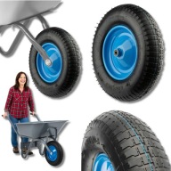 KOŁO KÓŁKO DO TACZKI 6PR Z DĘTKĄ POMPOWANE OŚKA WÓZKA TACZEK 4.00-8 MOCNE