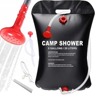 PRYSZNIC TURYSTYCZNY SOLARNY KEMPINGOWY POLOWY 20L LEKKI PRAKTYCZNY GOTEL