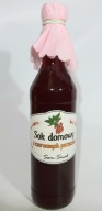 Sok z porzeczek czerwonych BEZ DODATKU CUKRU 500ml