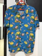 Z Koszula hawajska Primark Mikołaj na wyspach tropików wiskoza duża XXL