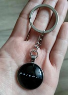 FRIENDS Przyjaciele Serial Brelok do kluczy Czarny Central Perk