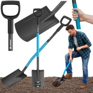 SZPADEL ŁOPATA OGRODOWA CELLFAST OSTRY PROSTY DO OGRODU KOPANIA ZIEMI GLEBY