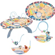 Stolik Edukacyjny Drewniany Interaktywny 7w1 Sensoryczny Muzyczny Mamabrum