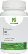 Suplement diety Nature.pro Witamina D3 10000 IU witamina D3 kapsułki