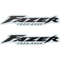 2x Znaczek Naklejka Znak Logo FAZER dla YAMAHA FZS 1000 EXUP 2001-2005