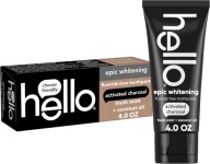 Hello Epic Whitening Fluoride – Pasta wybielająca bez fluoru (113 g) USA